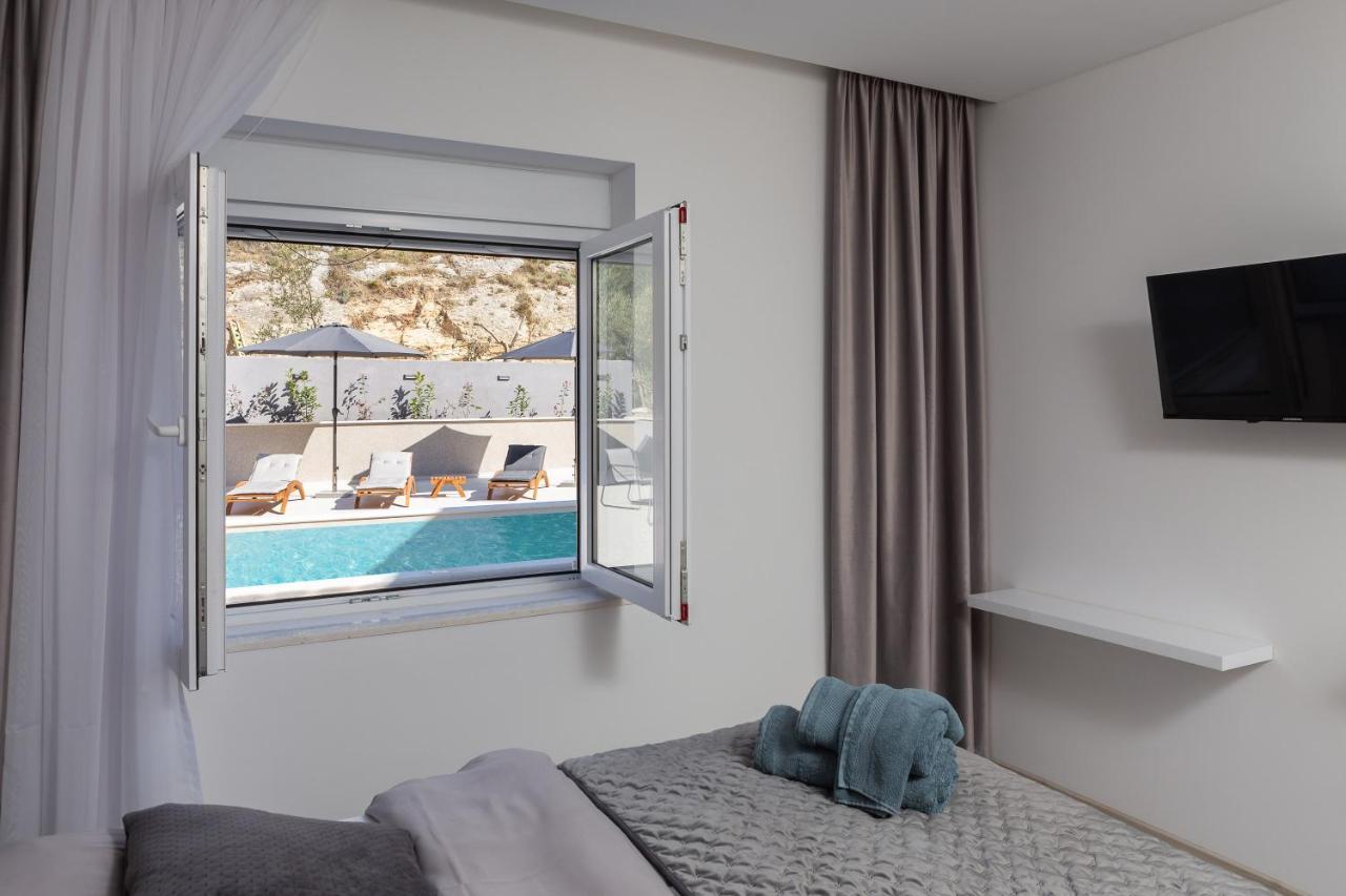 Luxury Apartment Lorena - Private Heated Pool - Jesenice  Ngoại thất bức ảnh