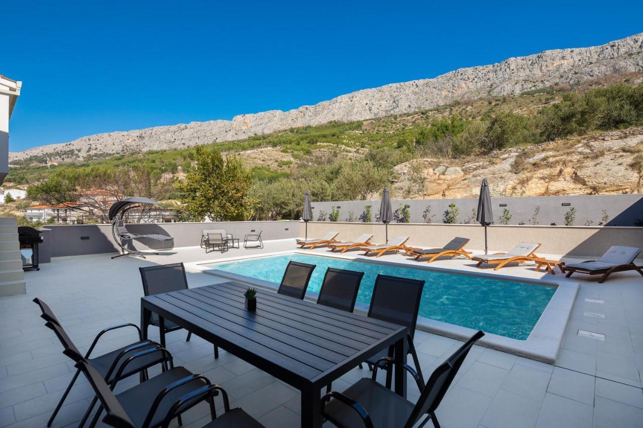 Luxury Apartment Lorena - Private Heated Pool - Jesenice  Ngoại thất bức ảnh